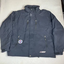 Descente Jacket Mens XXL Vintage Ski Snowboard Snow Insulated Outdoors Black