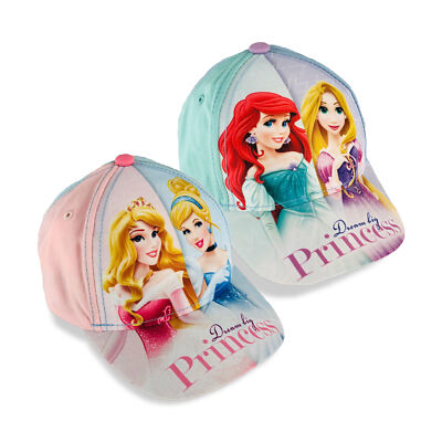 Offizielle Disney Prinzessinnen Mädchen Mütze Schirmmütze 2724