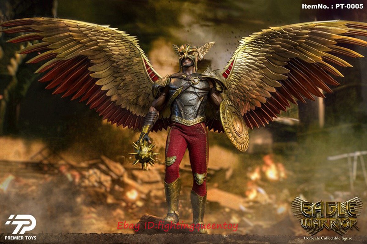 Premier Toys PT0005 Black Adam Hawkman 1/6 Scale Action Figure