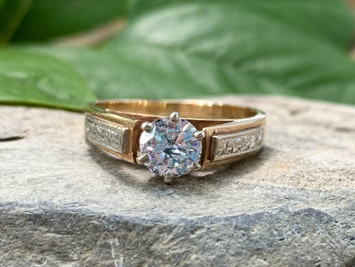 Mid century clearance wedding rings