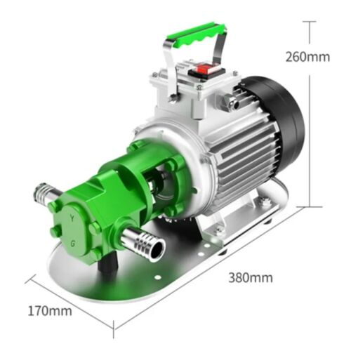 Electric Oil Pump Self-priming Stainless Steel Gear Pump High Viscosity Oil Pump - Picture 1 of 22