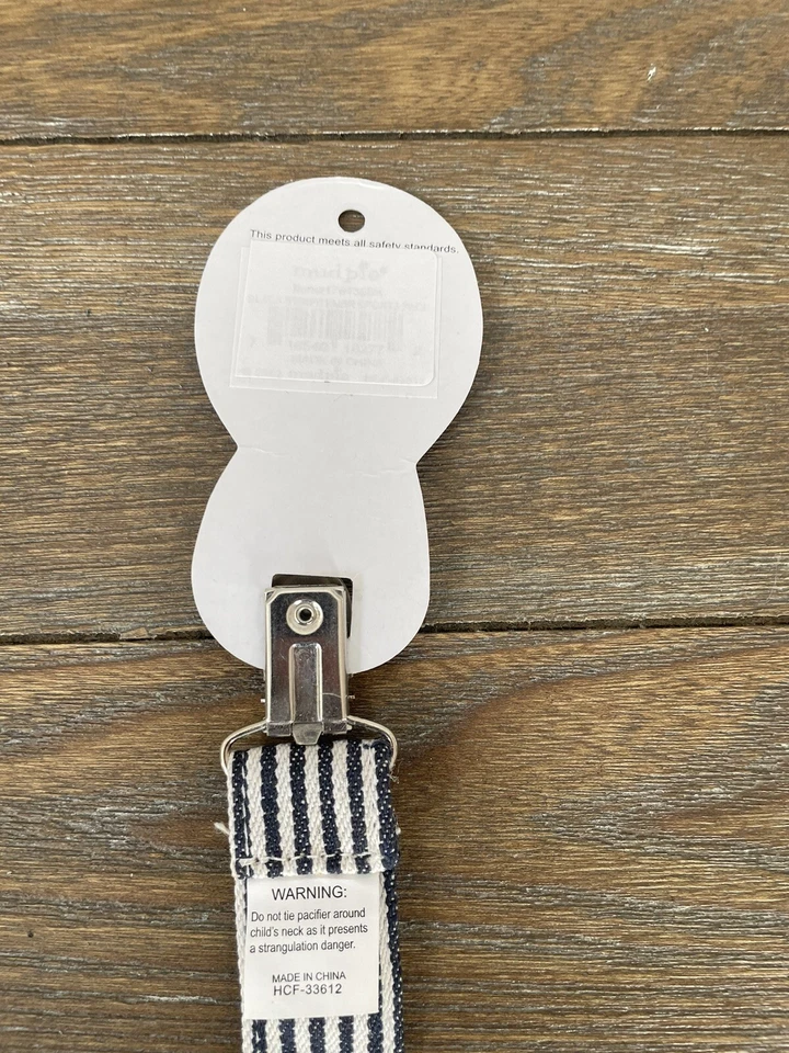 Clip chupete Mudpie Boys deportes béisbol, fútbol, baloncesto nuevo con etiquetas Foto 4 de 4