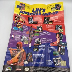 Spider-Man Return of the Sinister Six NES Nintendo Insert Poster & Manual Only