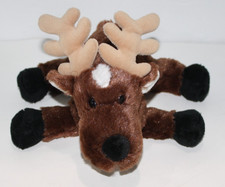 Webkinz Reindeer 9 inch HM137 Stuffed Animal Plush Deer Soft Toy No Code Ganz