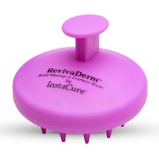 Scalp Massager Exfoliator Shampoo Brush Scrubber with Soft Silicone Brist...