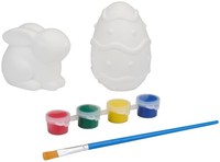 Oster Osterdeko Bastelset Kinder Gipsfiguren Hase Ei Bemalen Diy Malset