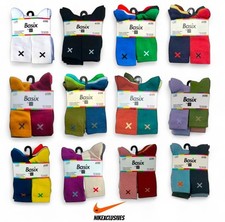 BASIX By ODD SOX Premium Cushioned Crew Socks 6-Pack’s