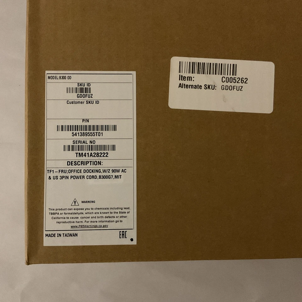 Estación de acoplamiento Getac Office Dock GDOFU2 sellada de fábrica - para Getac B300 OD Foto 2 de 4