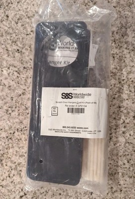 (48-Pk) S&S Worldwide Scratch Door Hangers Craft Kit GP2134