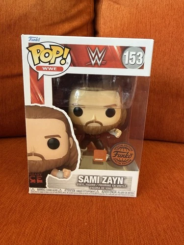 Sami Zayn Funko Pop Vinyl #153 - WWE Popcultcha Exclusive (minor box damage)