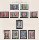 Spain 1937 collection of 11 stamps BACK OF THE BOOK   / HIGH VALUE!