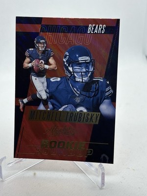 2017 Absolute - Rookie Roundup Mitchell Trubisky Bears North Carolina Football