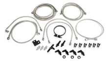 Allstar Performance 42054 Dirt Car Brake Line Kit LM Aftermarket Calipers