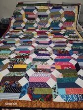 Handmade Custom Scrappy Quilt