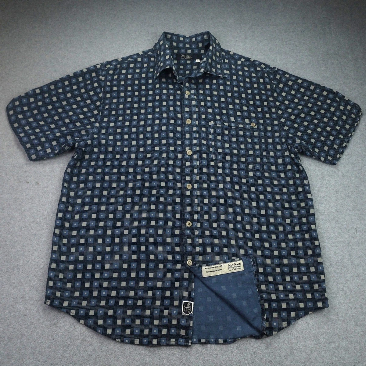 Nat Nast Silk Casual Button-Down Shirts for Men for sale | eBay