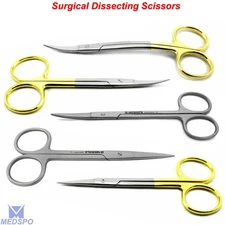Dental Medical Nursing Iris  Tissues Gum Suture Removal Cutting Goldman Shears