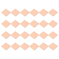 24 Pcs Heatsink Copper Pad Shim IC Chipset GPU Thermal Heatsink (20x20x1mm)