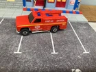 Vintage  Mattel Hot Wheels Red Emergency Squad Unit Fire Truck Diecast Toy