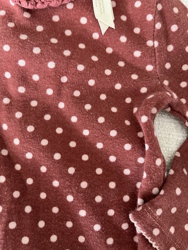 Matilda Jane Joanna Gaines 3-6M Orange Polka Dot Bodysuit GUC - Picture 5 of 7