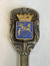Jamtland Sweden Vintage Souvenir Spoon Collectible