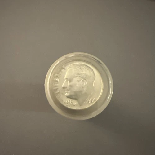 1964 Roosevelt Silver Dime Original BU UNPICKED roll Frosty 50 coins