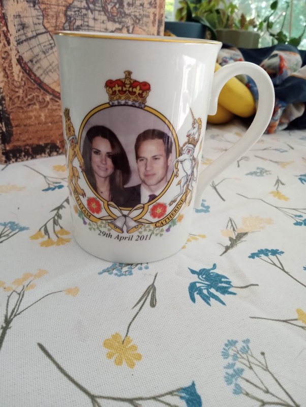 Prince William And Kate Middleton Mug 2011  Royal Garden Bone China