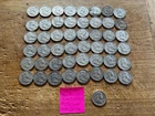Ben Franklin Half Dollars Lot Of 49 Lot #154 1948-63 90% Silver - $24.50 FV
