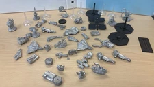 Huge Space Fleet Tyranid Vintage OOP Games 1990 Battlefleet Lot