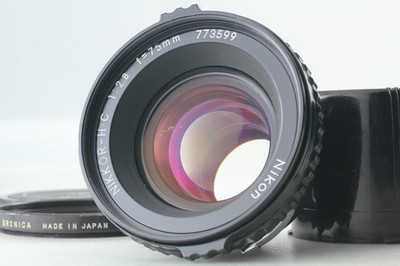 [Near MINT] Nikon Nikkor H.C HC 75mm f/2.8 Lens Bronica S2 S2A EC TL From JAPAN