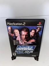WWE SmackDown Shut Your Mouth PlayStation 2 PS2 Game CIB T THQ Wrestling NTSC
