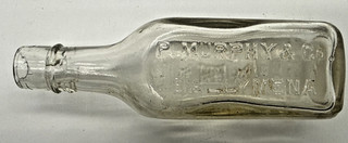 P. Murphy & Co Ballymena Seven Towers Glass Special Whiskey Flask / Bottle