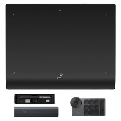 XPPen Deco Pro MW 2nd 9'' BT Tablet w/ X3 Pro Stylus & Key-dial for Art
