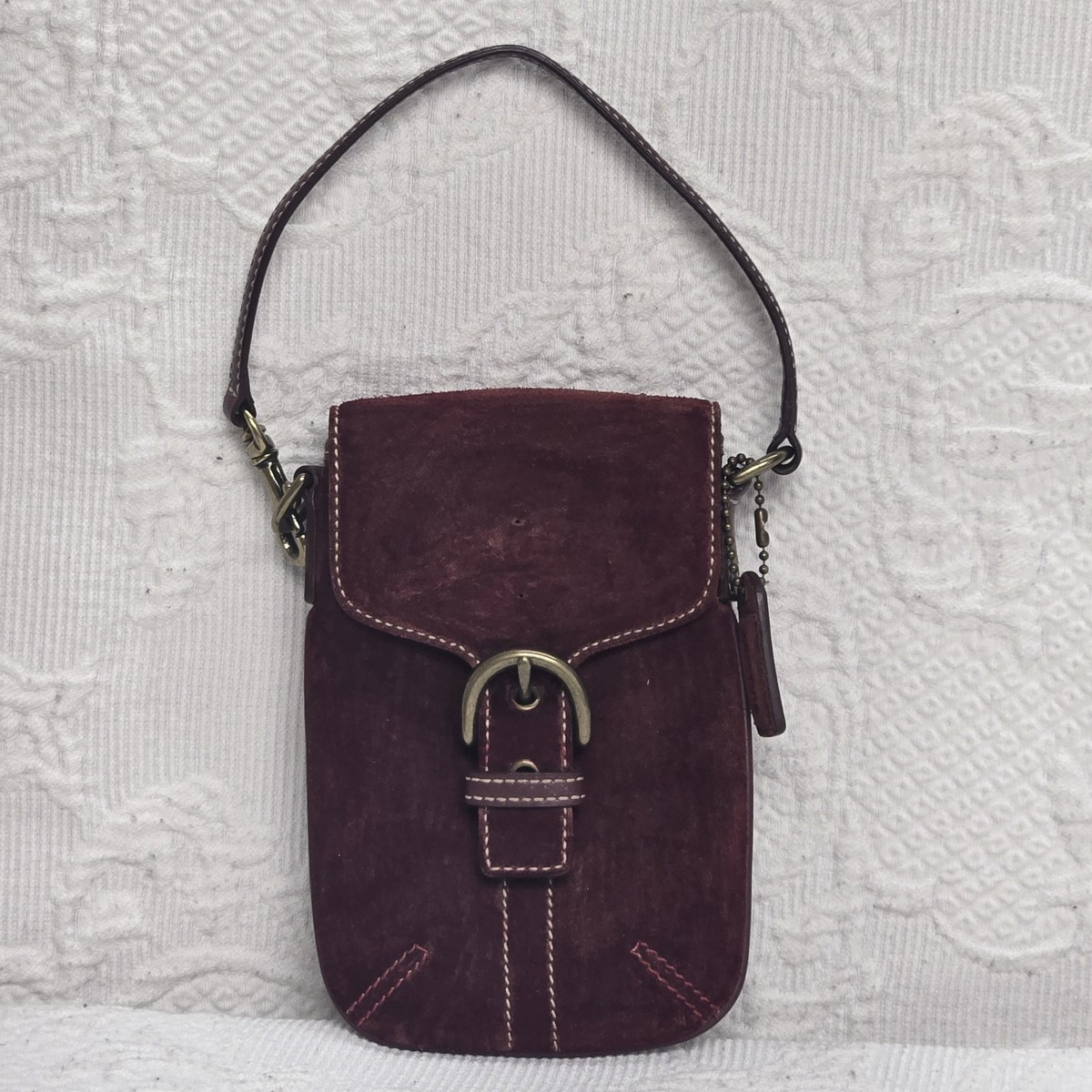 Y2K✨COACH コーチ SOHO ソーホー ハンドバッグ スエード スタッズ コーチ ソーホー ワンショルダーバッグ スウェード スタッズ レザー