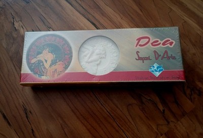 Athena Dea Saponi D'Arte Decorative Floral Scent Soap 3 Bars NOS Vintage Luxury
