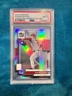 2022 Panini Donruss Variation Shohei Ohtani #147 Career Stat Line /222 PSA 8