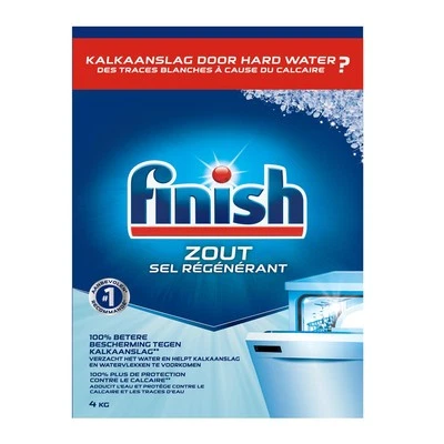 [3141360053255] FINISH Sel Régénérant Lave-Vaisselle - 4 kg