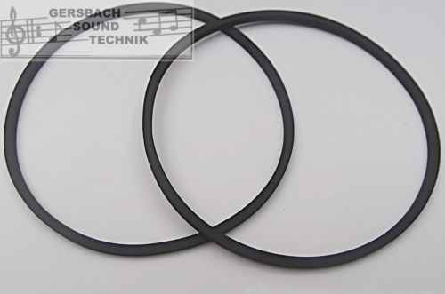 2 Square Belts Strap for Tape CD Etc 75,0 X 1,2 MM Square Strap