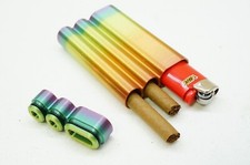 RAINBOW Waterproof Cigarette Case Smoking Lighter Holder Dry Storage