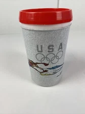 Vintage Olympics Warner Bros. Looney Tunes Super Thermos Betras USA Roadrunner
