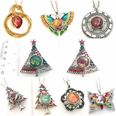 Sun Owl Christmas Angel Love Snap necklace handmade 18-20mm gingersnap Pendant
