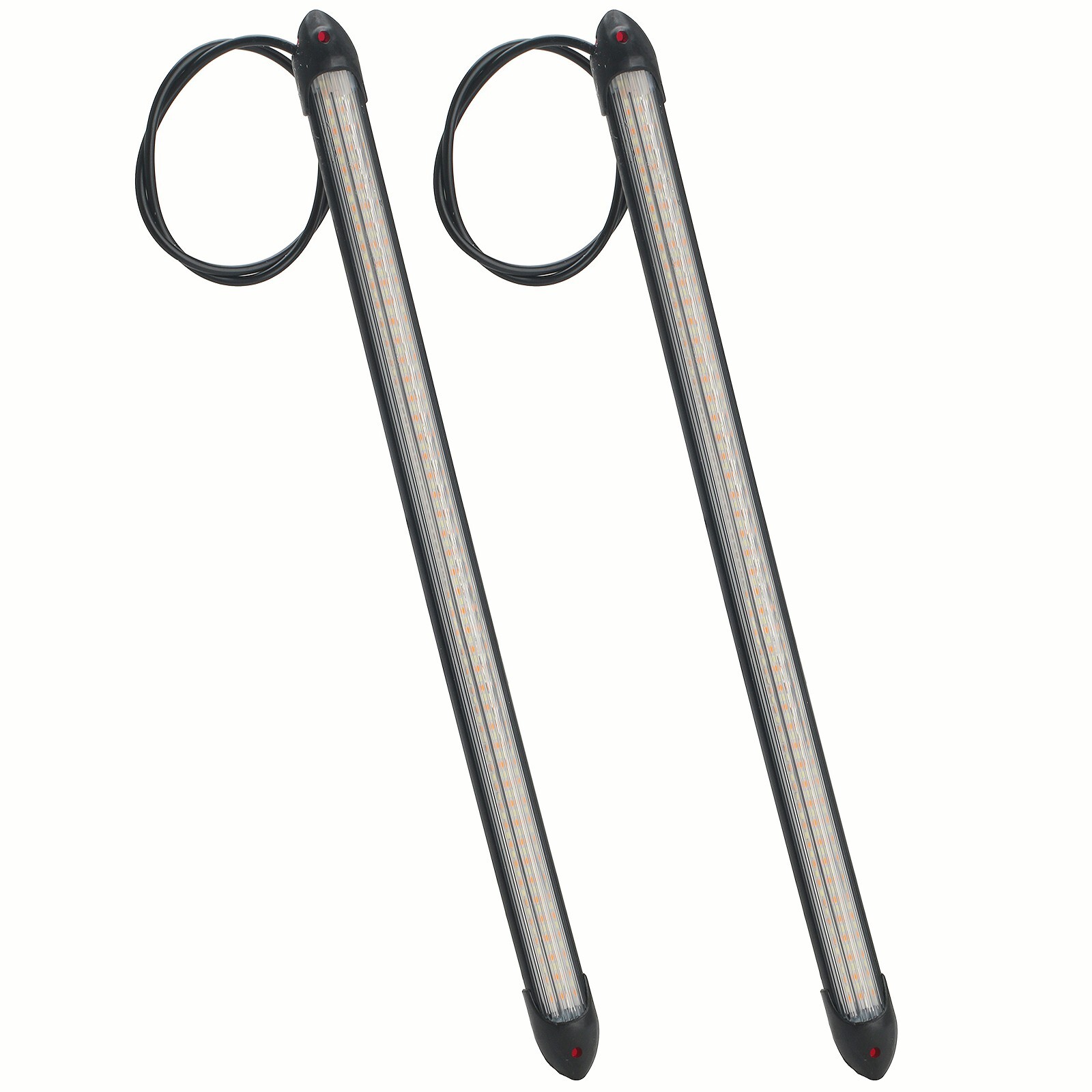 2x LED Daytime Running Light Sequential DRL Turn Signal Headlight Strip