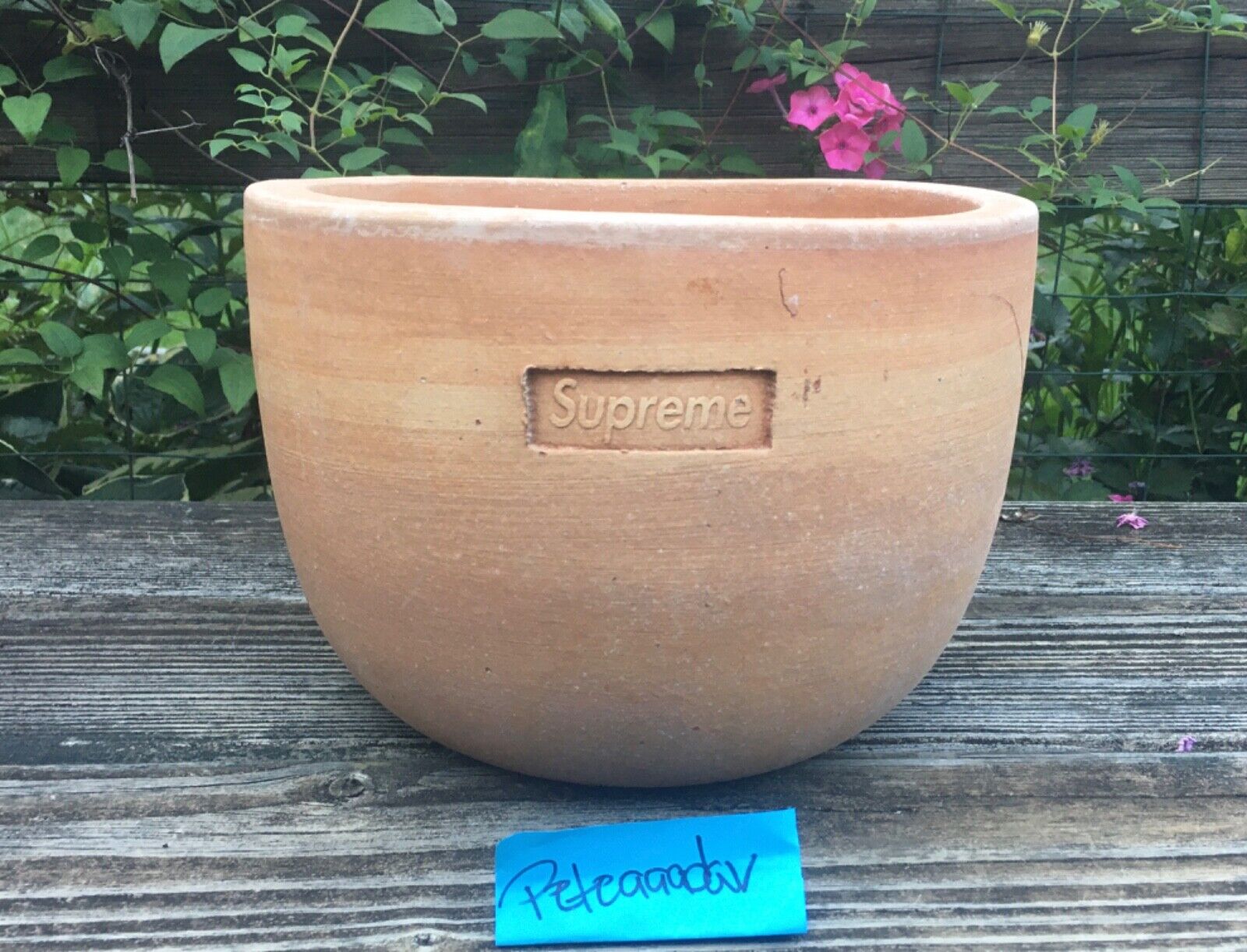 SUPREME/ POGGI UGO TERRACOTTA PLANTER POT Set large and small SS22