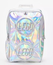 LEGO Brick 15 Silver Holographic Backpack - U...