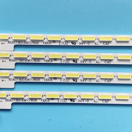 4 uds Tiras LED RSAG7.820.6367 para Sharp LC-65N7000U HE650HU-B01 LED65K5510U - Imagen 3 de 4