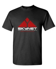 SKYNET artificial intelligence cyborg movie - Mens Cotton T-Shirt