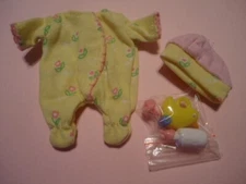 Miniworld Baby Born Yellow Sleeper Set HTF
