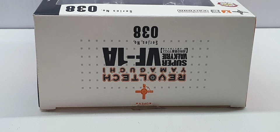 Figura Super Valkyrie Yamaguchi #038 VF-1A Revoltech 4" 1984 nueva en caja Kaiyodo Foto 4 de 4