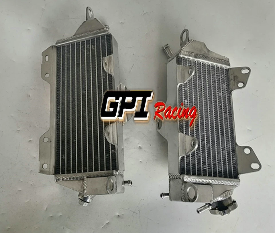 Radiador de aluminio Fit Kawasaki KX125 KX 125 2 tiempos 1992 1993 KX250 1990-1993 Foto 4 de 4