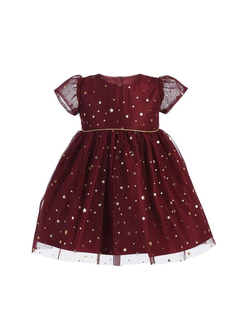 maroon christmas dress