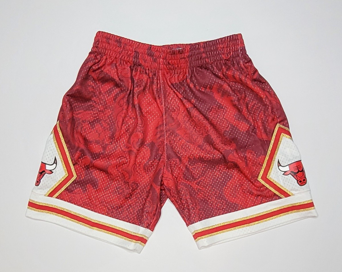Mitchell Ness Chicago Bulls Chinese New Year Swingman Shorts